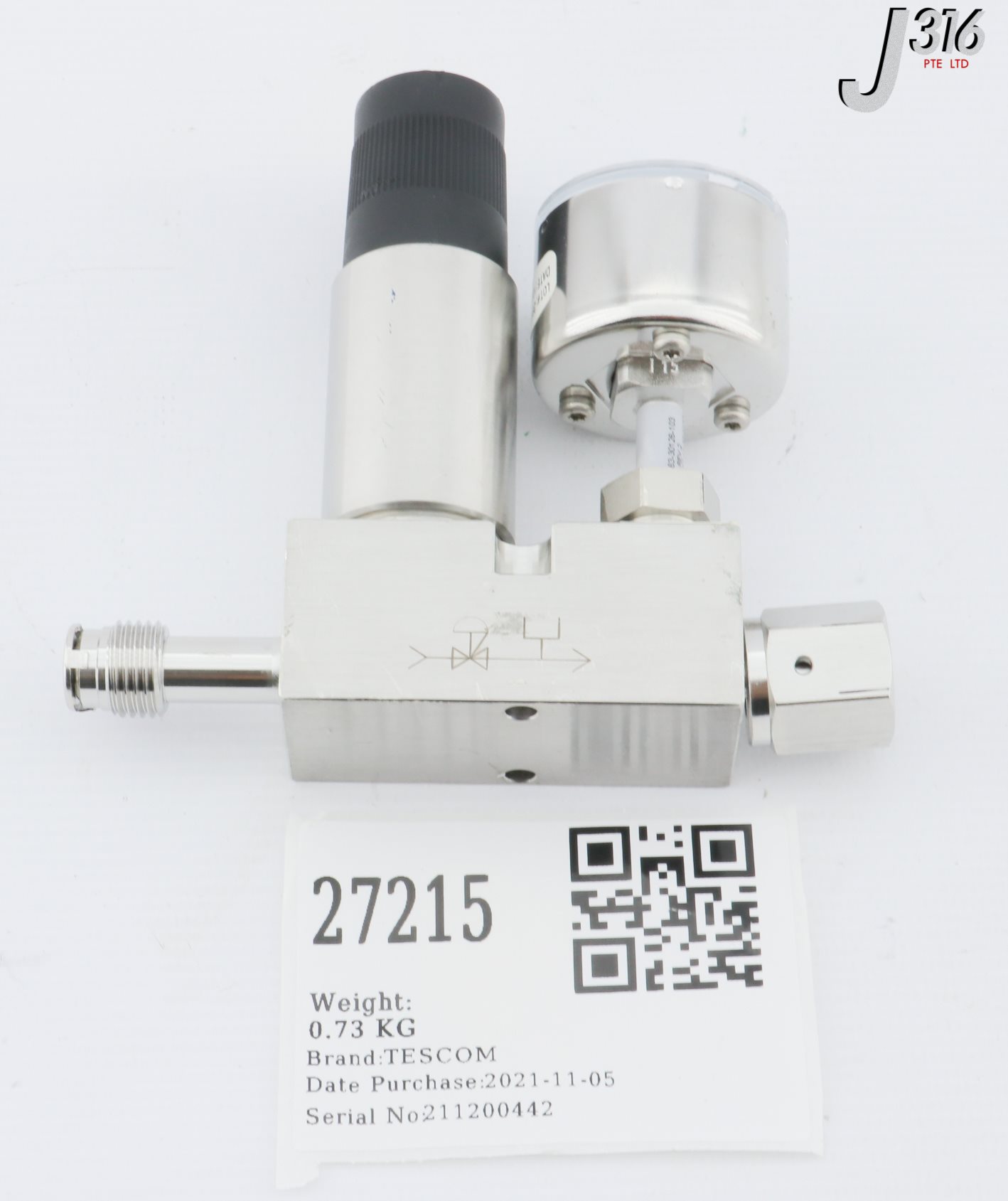 イチオーダー L27215 (LOT OF 28)TESCOM REGULATOR 150PSI W/ LR-63-30126-103 12
